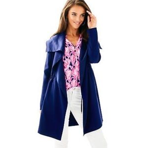 Lilly Pulitzer Valeria Dress Coat - True Navy